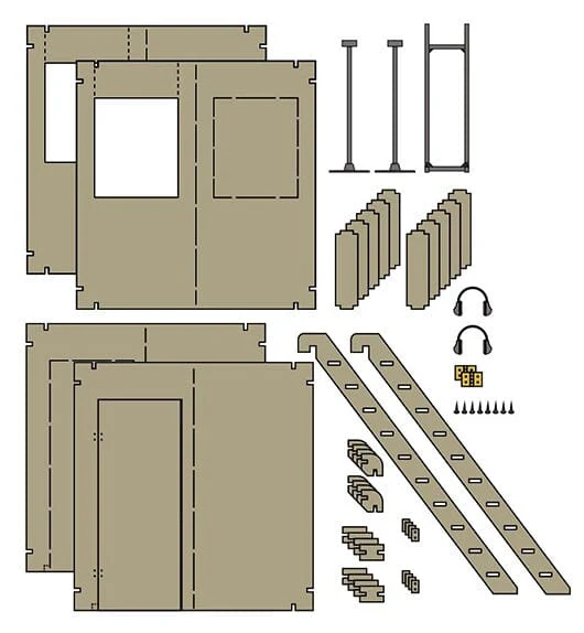 TomyTec Little Armory 1/12 LD023 Shoot House A - Image 4