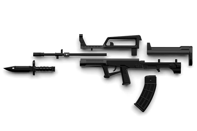TomyTec Little Armory 1/12 LADF01 Dolls Frontline QBZ-95 Type Assault Rifle - Image 10