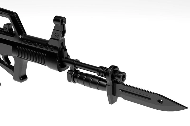 TomyTec Little Armory 1/12 LADF01 Dolls Frontline QBZ-95 Type Assault Rifle - Image 9