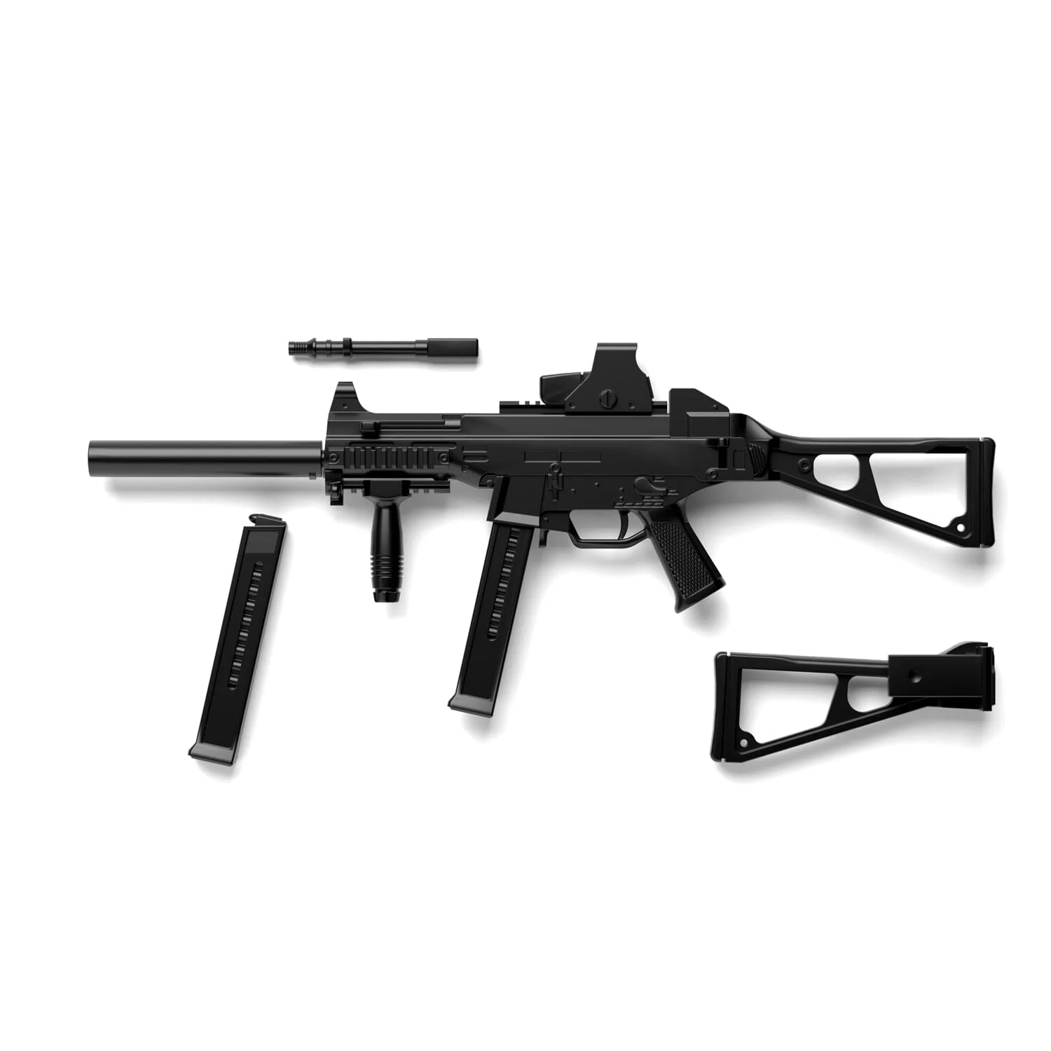 TomyTec Little Armory 1/12 LADF02 Dolls Frontline UMP45 Type Rifle - Image 2