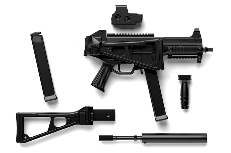TomyTec Little Armory 1/12 LADF02 Dolls Frontline UMP45 Type Rifle - Image 3