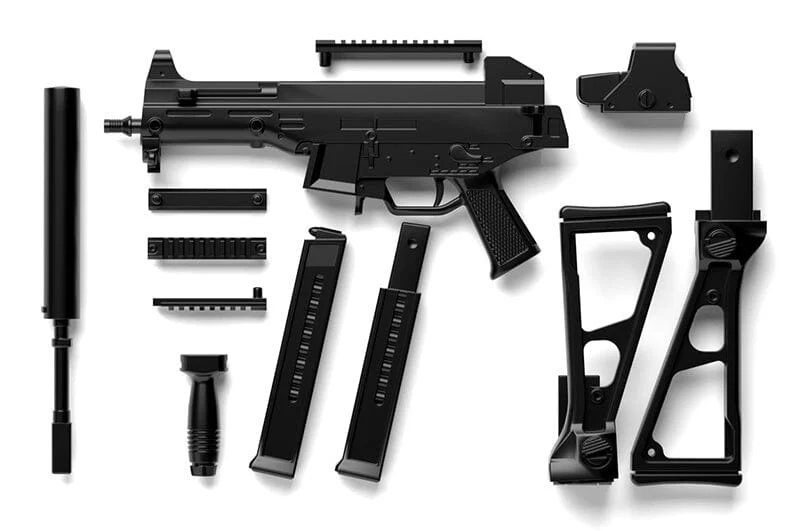 TomyTec Little Armory 1/12 LADF02 Dolls Frontline UMP45 Type Rifle - Image 4
