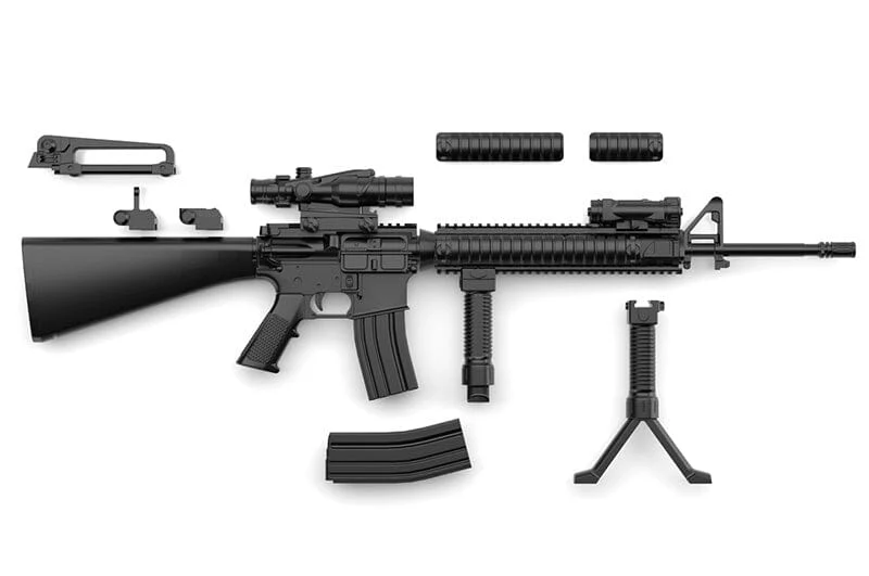 TomyTec Little Armory 1/12 LA056 M16A4 Rifle - Image 5
