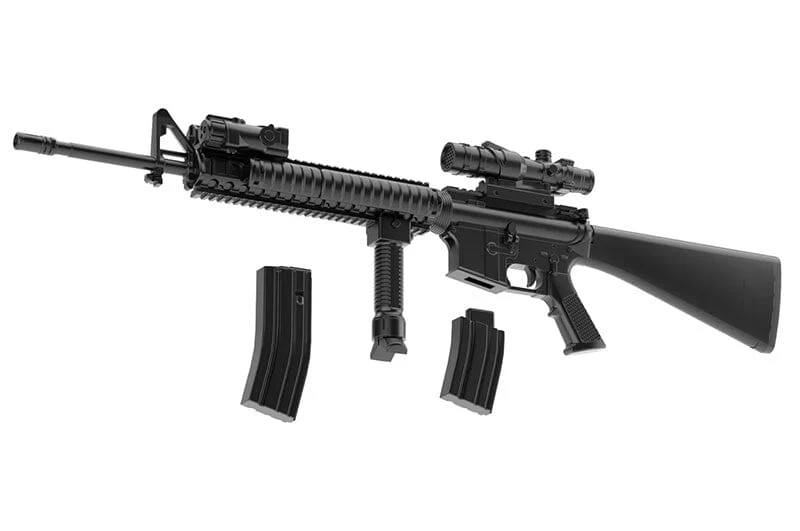 TomyTec Little Armory 1/12 LA056 M16A4 Rifle - Image 8
