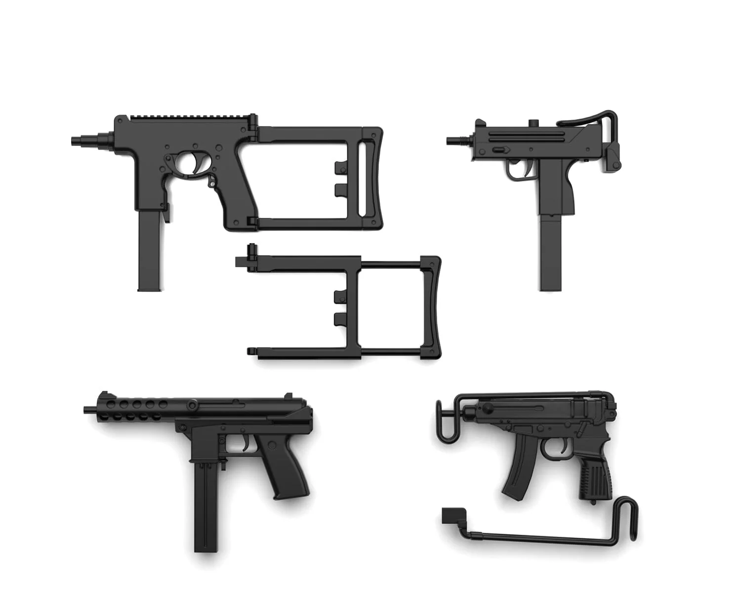 TomyTec Little Armory 1/12 LA058 Compact Submachine Gun - Image 2