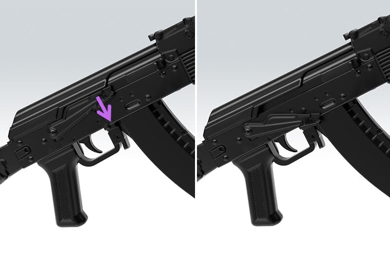 Little Armory LA060 AK74M Type 1/12 Scale Accessory - Image 7