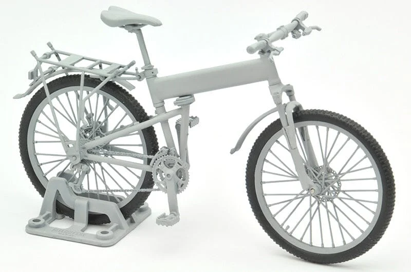 TomyTec Little Armory 1/12 LM008 Montague Paratrooper Folding MTB Bike (Plastic Model Version) - Image 2