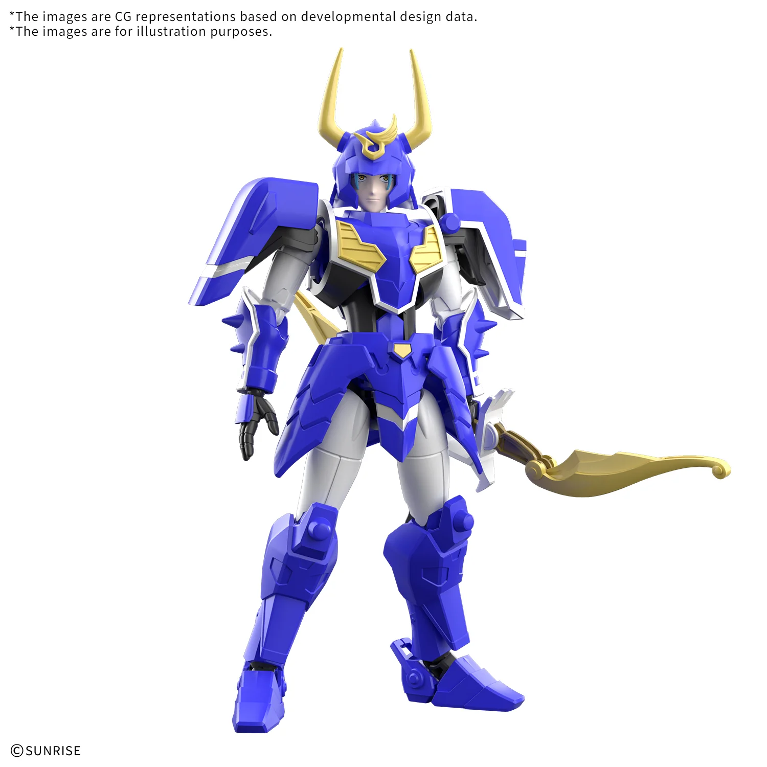 Yoroi Shin Den Samurai Troopers 30 Minutes Fantasy Kaito of the Sky Model Kit - Image 2