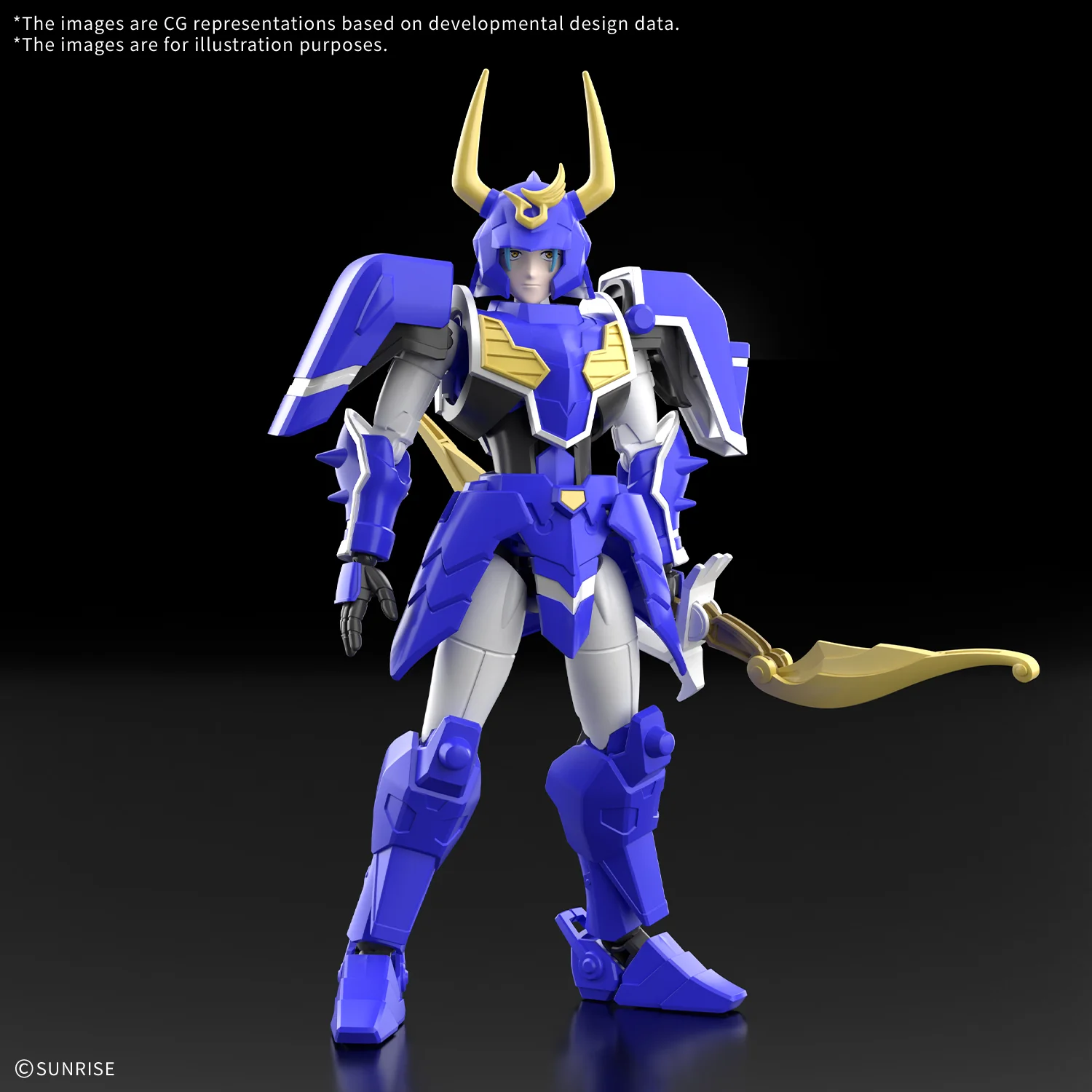 Yoroi Shin Den Samurai Troopers 30 Minutes Fantasy Kaito of the Sky Model Kit - Image 3