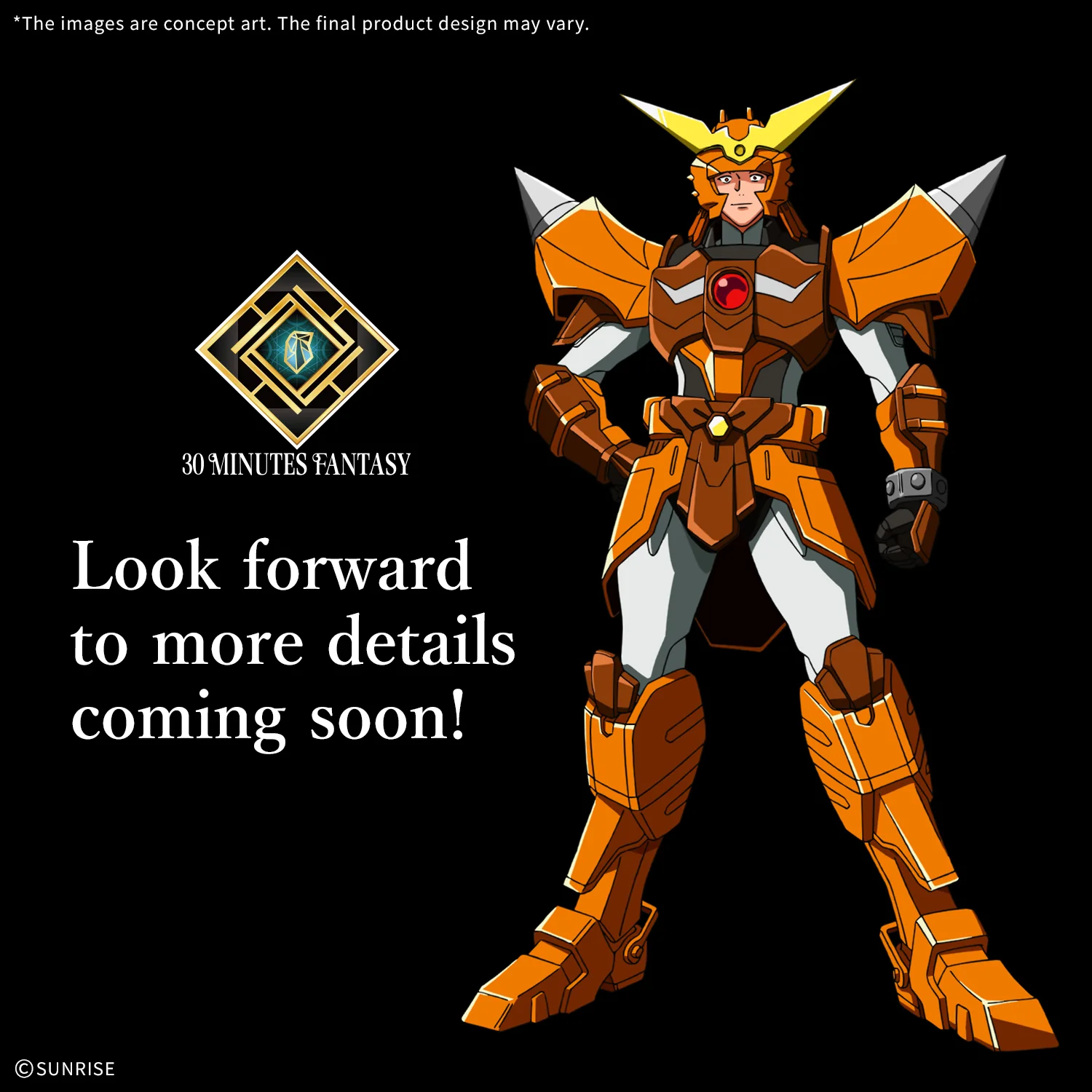 Yoroi Shin Den Samurai Troopers 30 Minutes Fantasy Yamato of the Wilderness Model Kit - Image 2