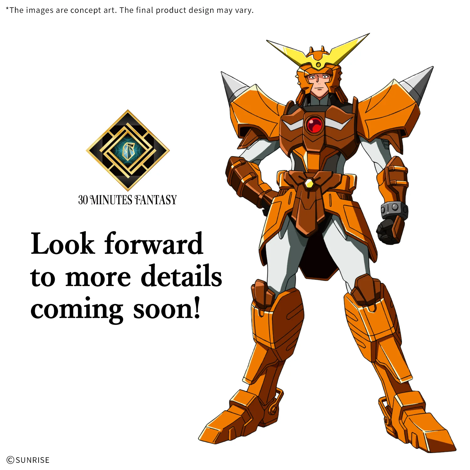Yoroi Shin Den Samurai Troopers 30 Minutes Fantasy Yamato of the Wilderness Model Kit - Image 3