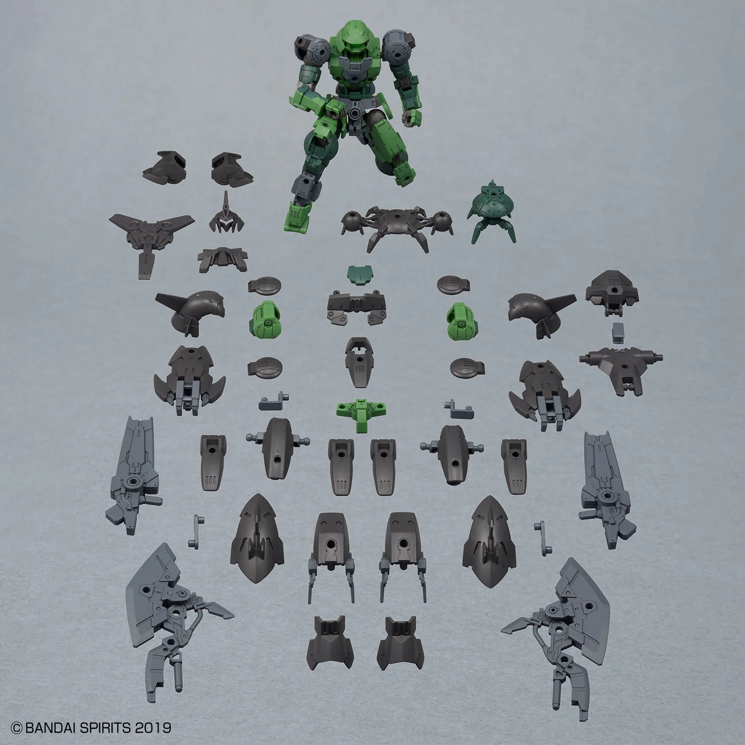 30 Minutes Missions bEXM-15FA Full Armor Portanova 1/144 Scale Model Kit - Image 8