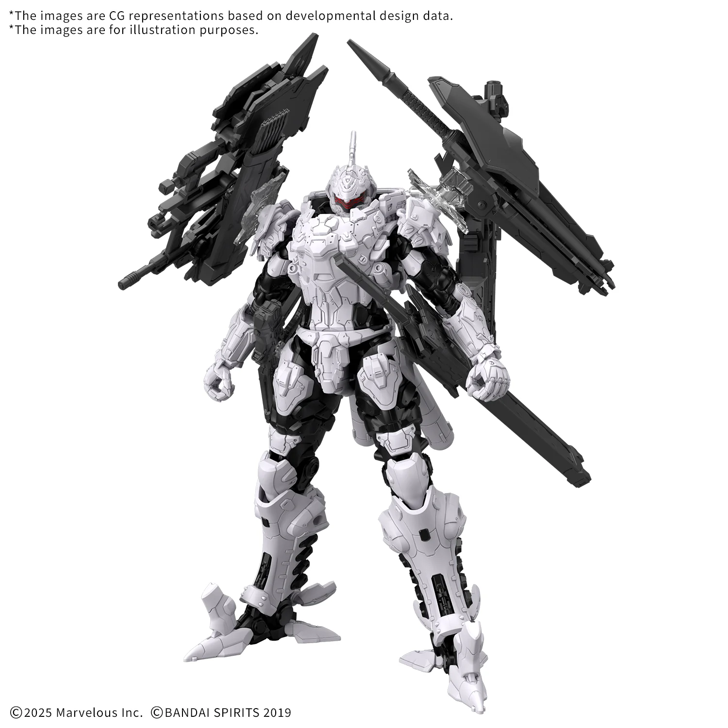 Daemon X Machina Titanic Scion 30 Minutes Missions Bahamut 1/144 Scale Model Kit - Image 2