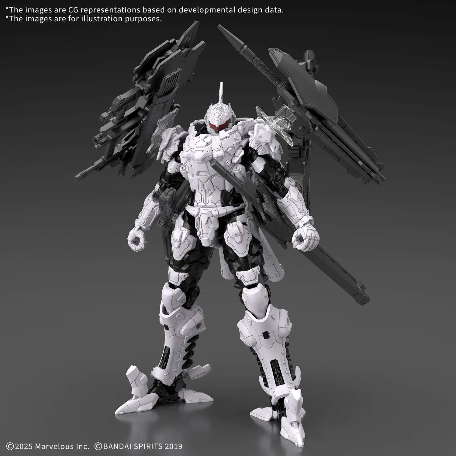 Daemon X Machina Titanic Scion 30 Minutes Missions Bahamut 1/144 Scale Model Kit - Image 3