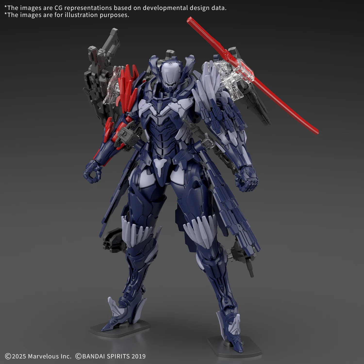 Daemon X Machina Titanic Scion 30 Minutes Missions The Unspeakable 1/144 Scale Model Kit - Image 3