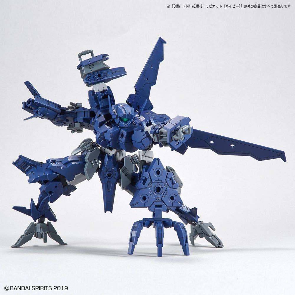 30 Minutes Missions #32 eEXM-21 Rabiot (Navy) Model Kit - Image 10