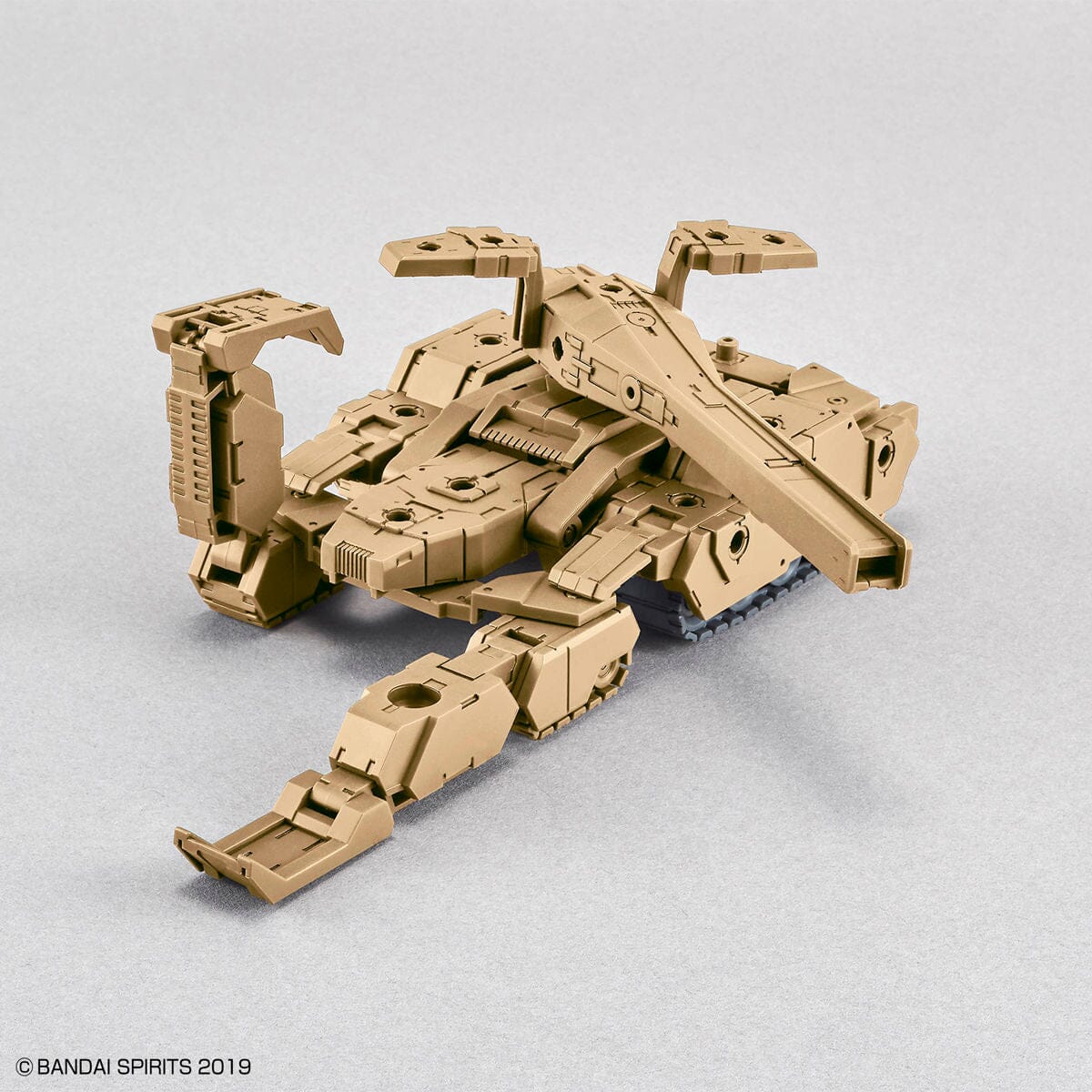 30 Minutes Missions 1/144 #4 EXA Tank (Brown) Model Kit - Image 4