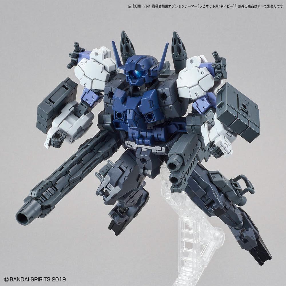 30 Minutes Missions OP-23 Option Armor for Commander (Rabiot/Navy)1/144 Scale Accessory Set - Image 5