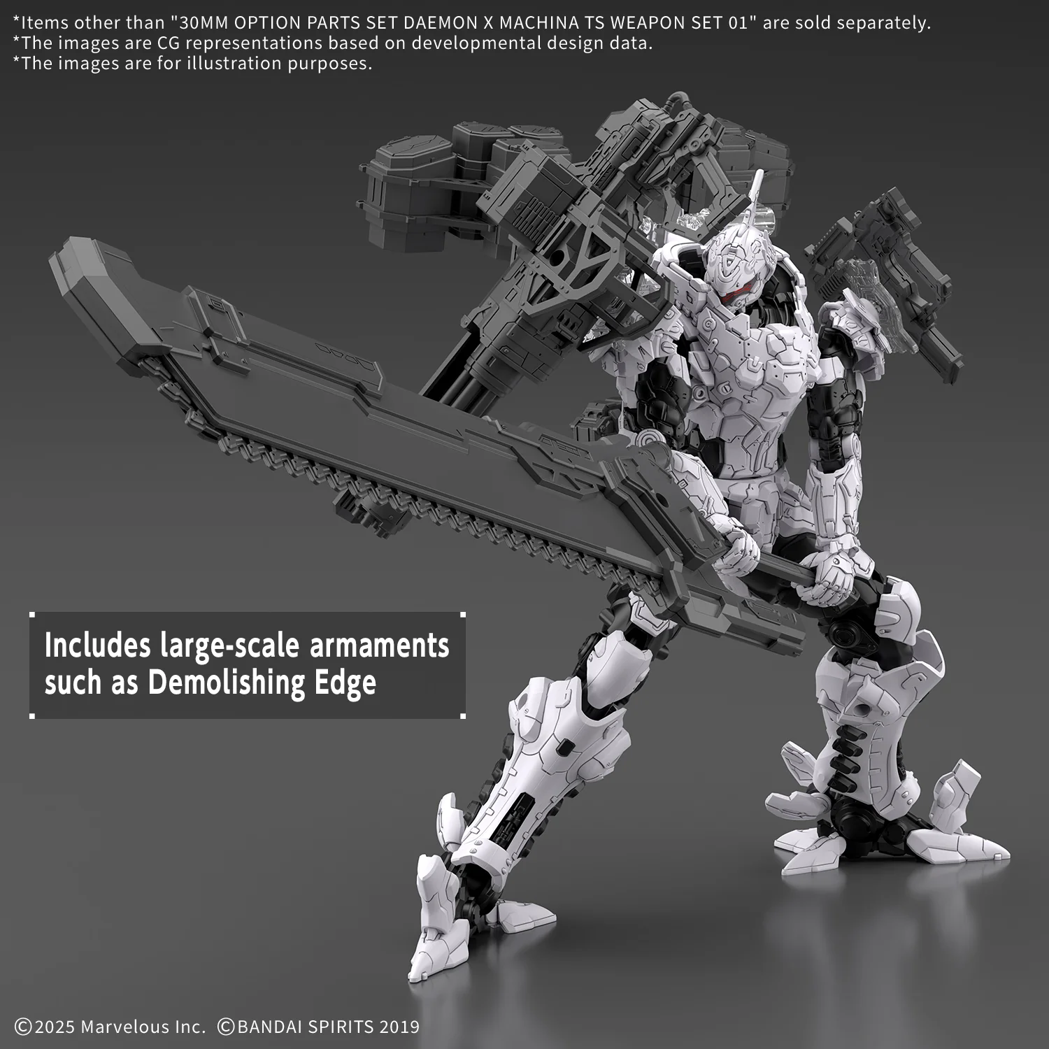 Daemon X Machina Titanic Scion 30 Minutes Missions TS Weapon Set 01 Option Parts Set - Image 4