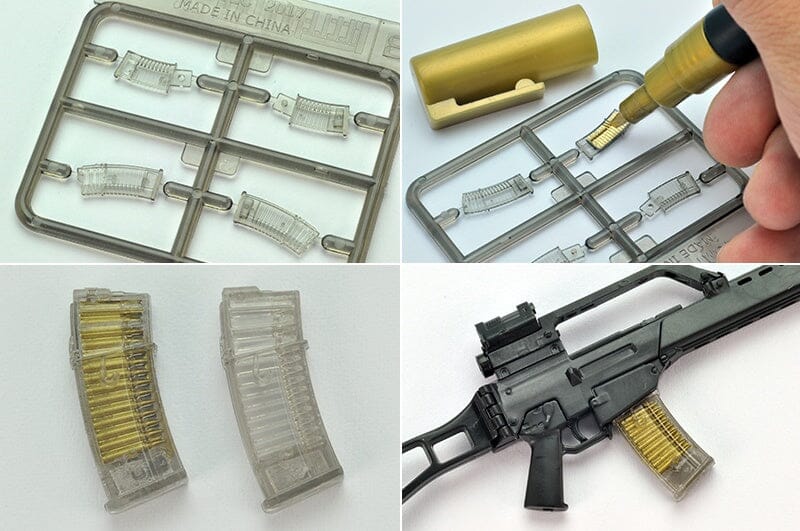 Girls' Frontline Little Armory LADF03 Gr G36 1/12 Scale Accessory Set - Image 7