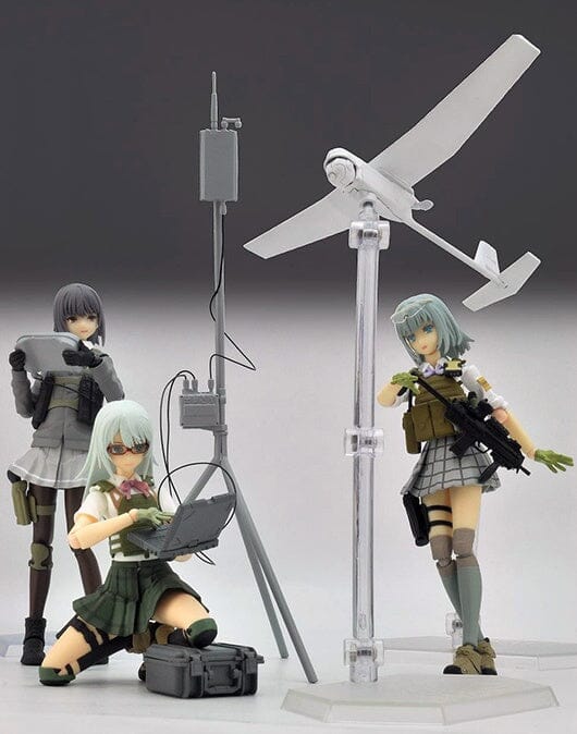 TomyTec Little Armory 1/12 LD032 UAV with Equipment and Materials - Image 11