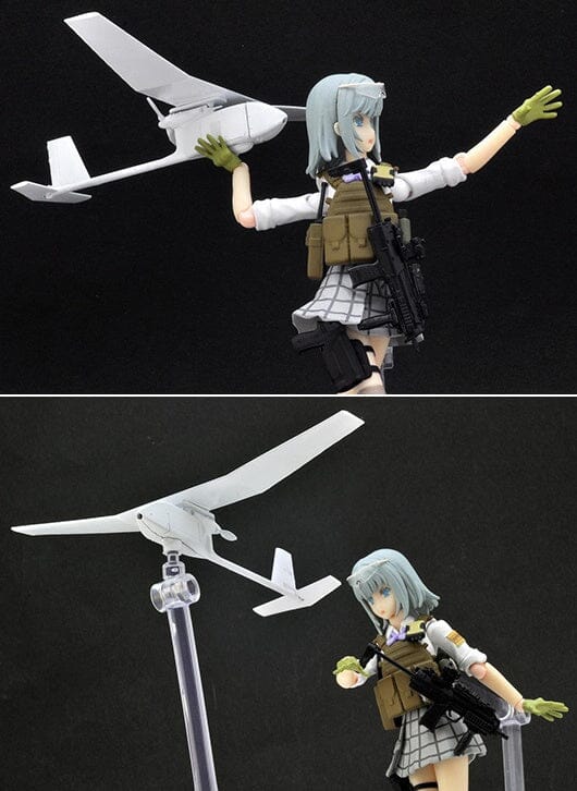 TomyTec Little Armory 1/12 LD032 UAV with Equipment and Materials - Image 12
