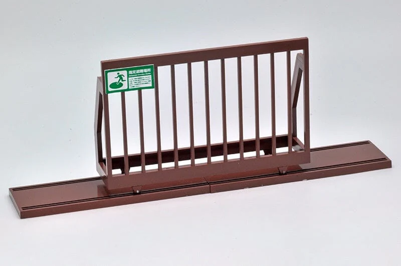 TomyTec Little Armory 1/12 LD034 Brick Defense School Gate - Image 5