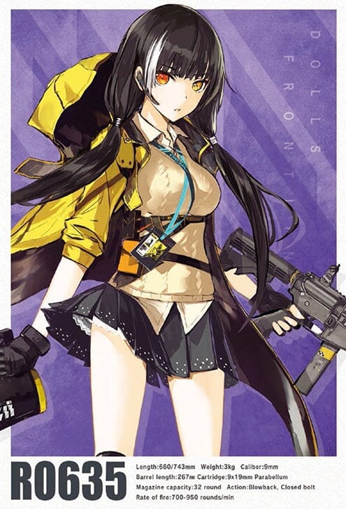 TomyTec Little Armory 1/12 LADF13 Dolls Frontline RO635 Type Submachine Gun - Image 9