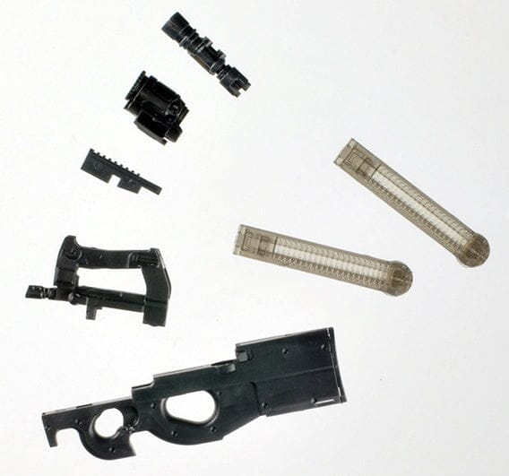 TomyTec Little Armory 1/12 LADF18 Dolls Frontline P90 Type Carbine - Image 4