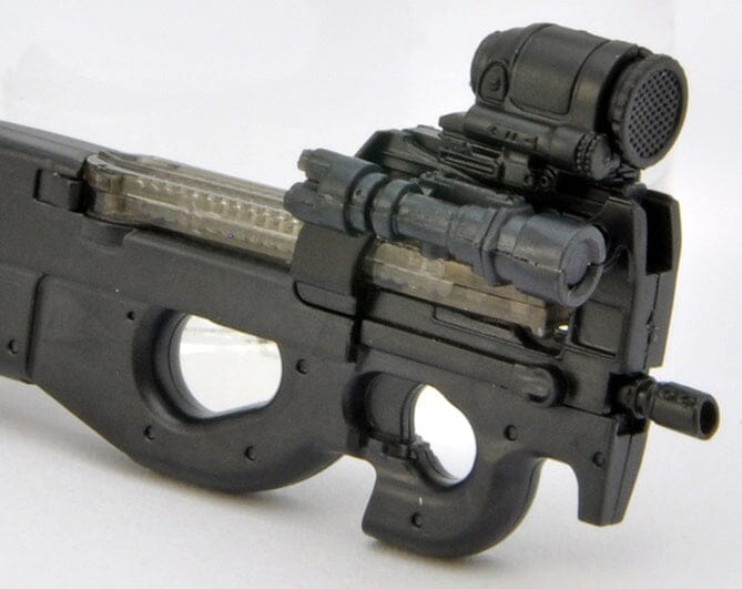 TomyTec Little Armory 1/12 LADF18 Dolls Frontline P90 Type Carbine - Image 6