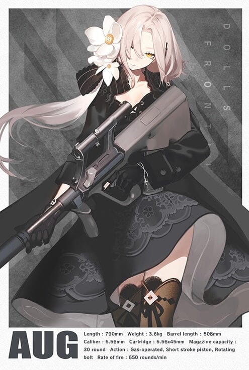 TomyTec Little Armory 1/12 LADF19 Dolls Frontline AUG Type Assault Rifle - Image 7