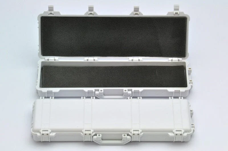 TomyTec Little Armory 1/12 LD038 Military Hard Case A3 White/Grey - Image 2