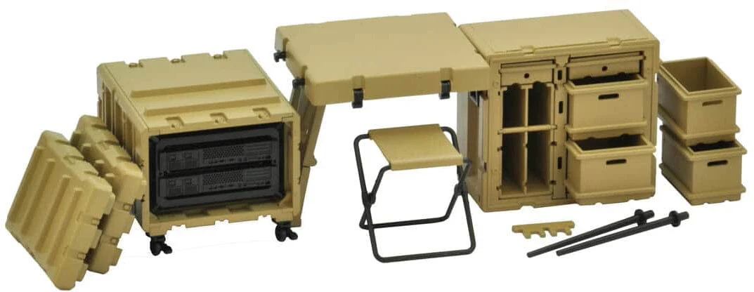 TomyTec Little Armory 1/12 LD039 Field Desk A2 - Image 2