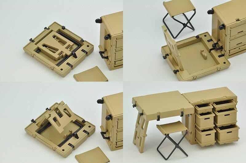 TomyTec Little Armory 1/12 LD039 Field Desk A2 - Image 5