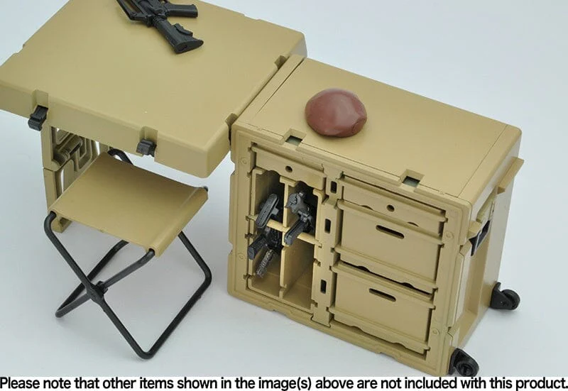 TomyTec Little Armory 1/12 LD039 Field Desk A2 - Image 6