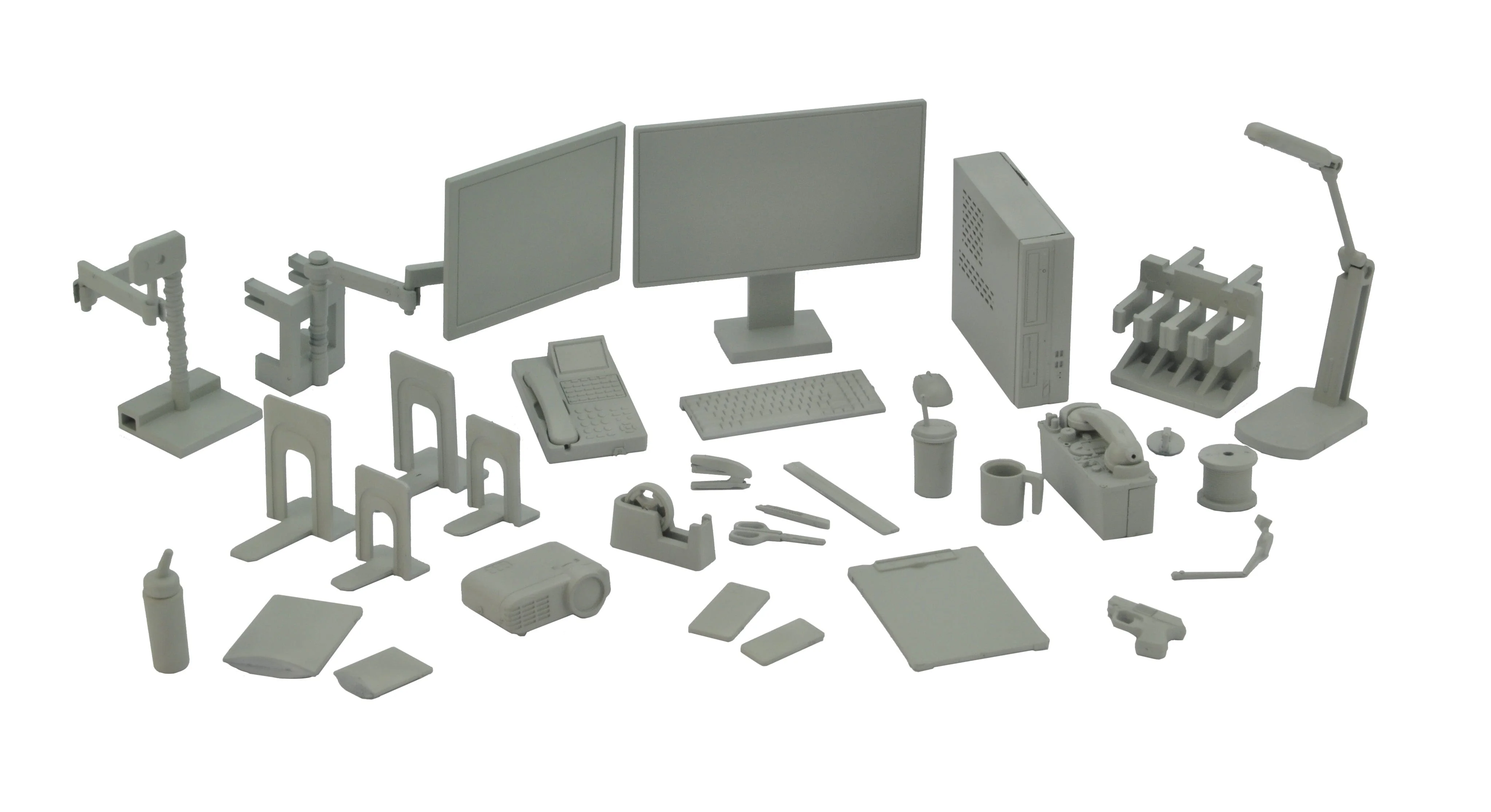 TomyTec Little Armory 1/12 LD040 Desk Work Tools A - Image 2