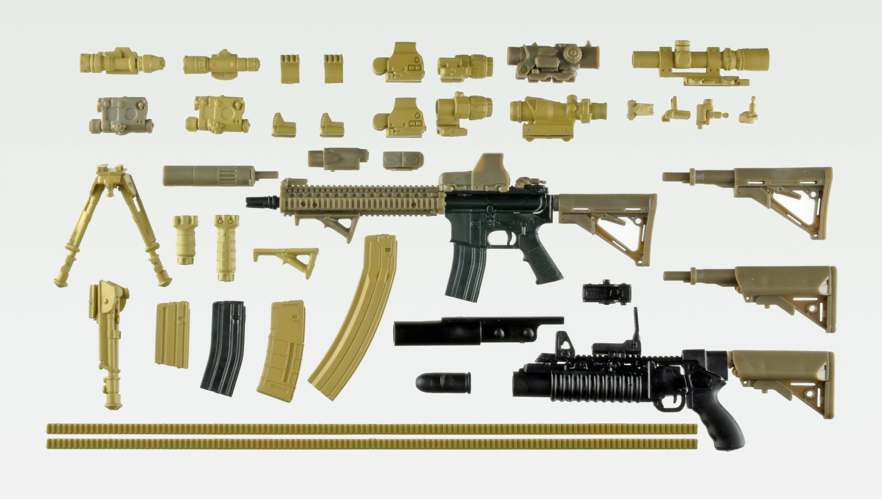 TomyTec Little Armory 1/12 LS05 M4A1 Asato Miyo Mission Pack - Image 2