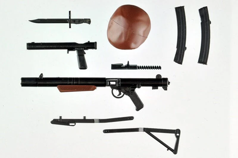 TomyTec Little Armory 1/12 LA078 L34A1 Type Submachine Gun - Image 3