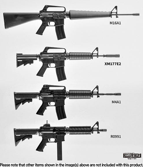 TomyTec Little Armory 1/12 LA080 XM177E2 / M653 Type Assault Rifle - Image 9