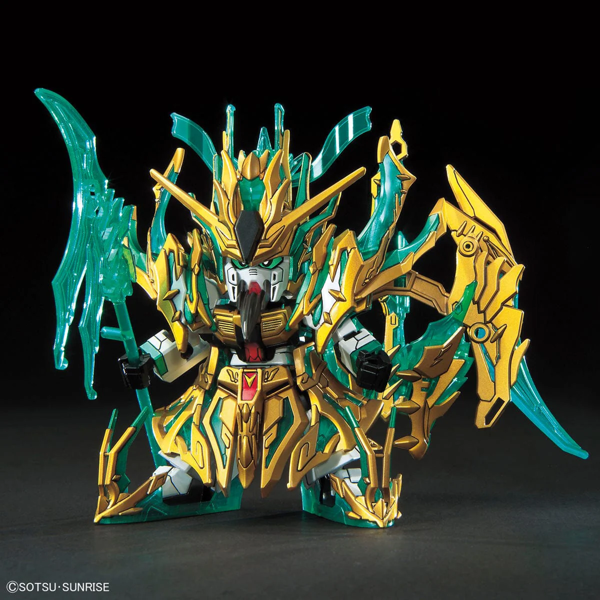 Gundam SD Sangoku Soketsuden #34 Guan Yu Yun Chang Nu Gundam (Wu Sheng) - Image 3