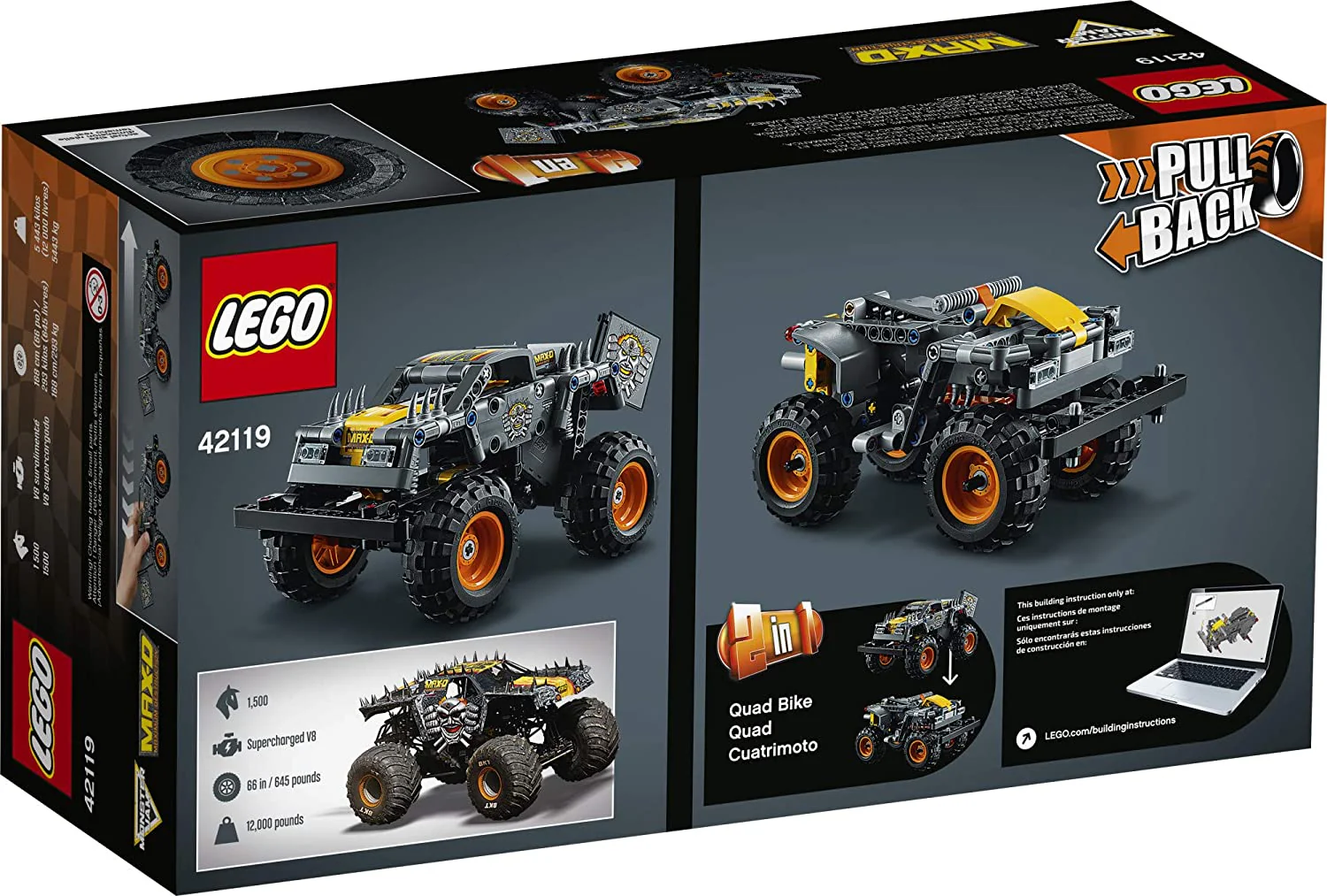 42119 Monster Jam Max-D - Image 4