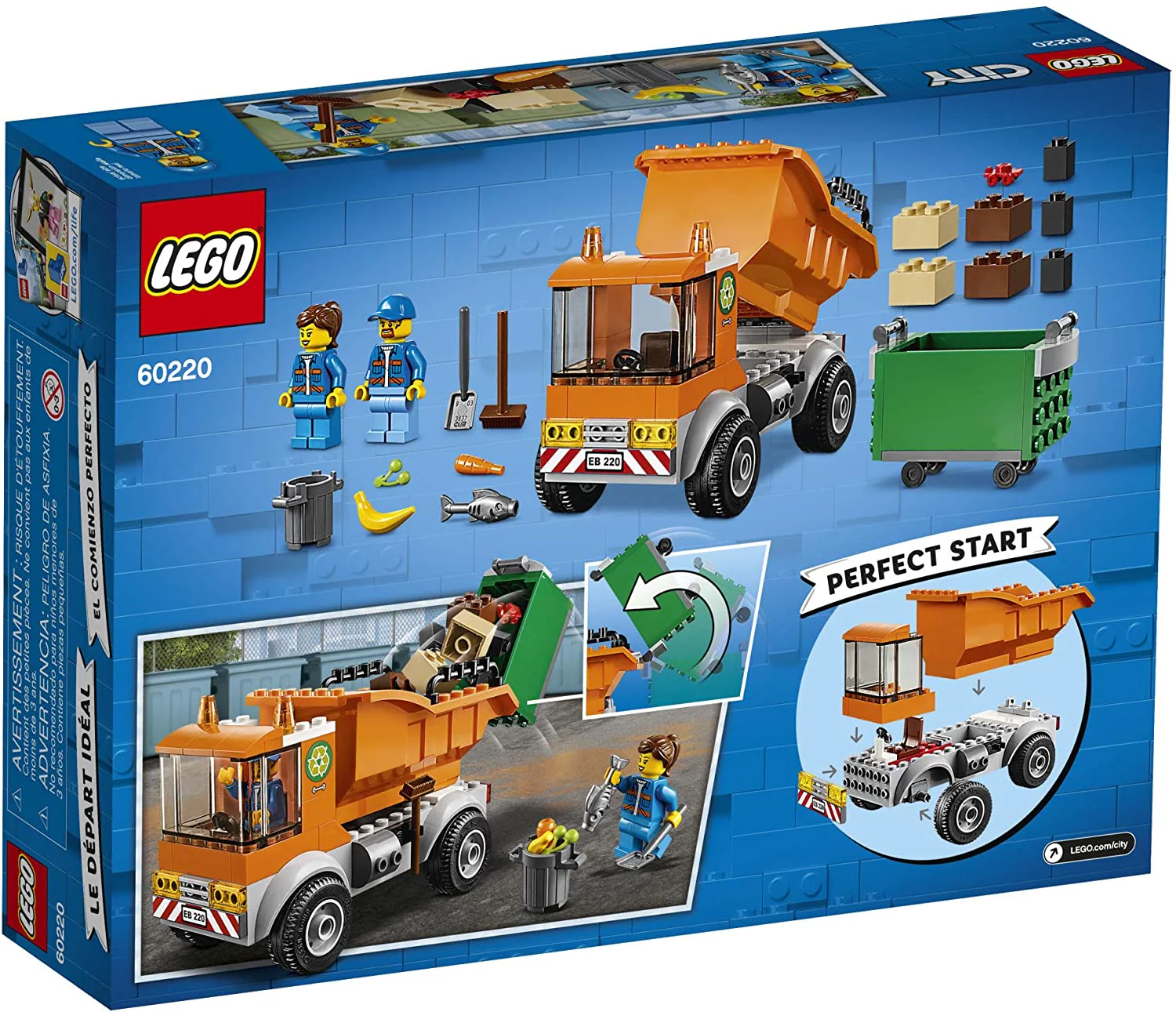60220 Garbage Truck Lego Truck - Image 3
