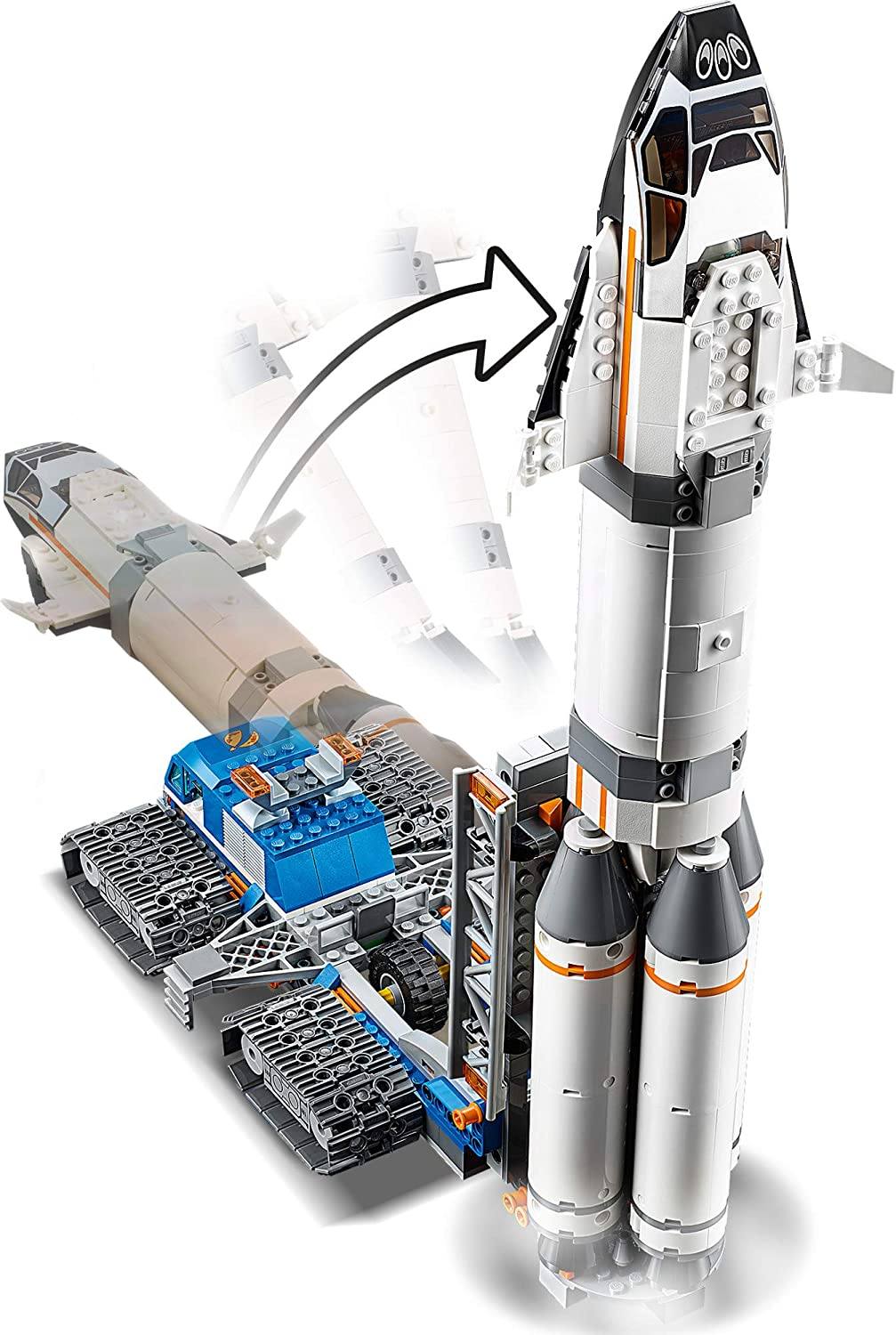 60229 Rocket Assembly & Transport Lego Set - Image 4