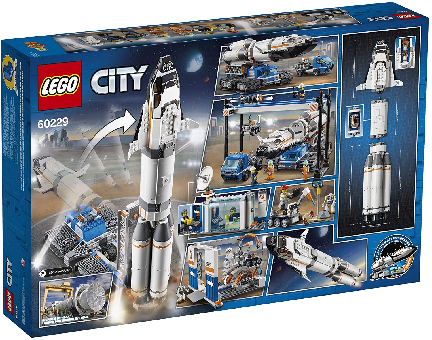 60229 Rocket Assembly & Transport Lego Set - Image 5