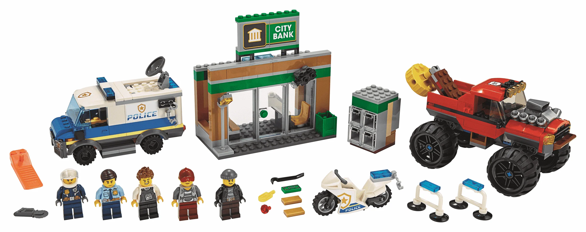 60245 Police Monster Truck Heist