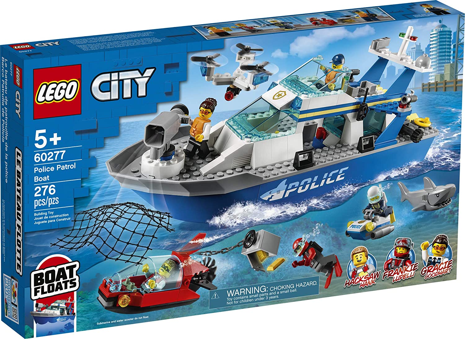 60277 Police Patrol Boat - Image 2