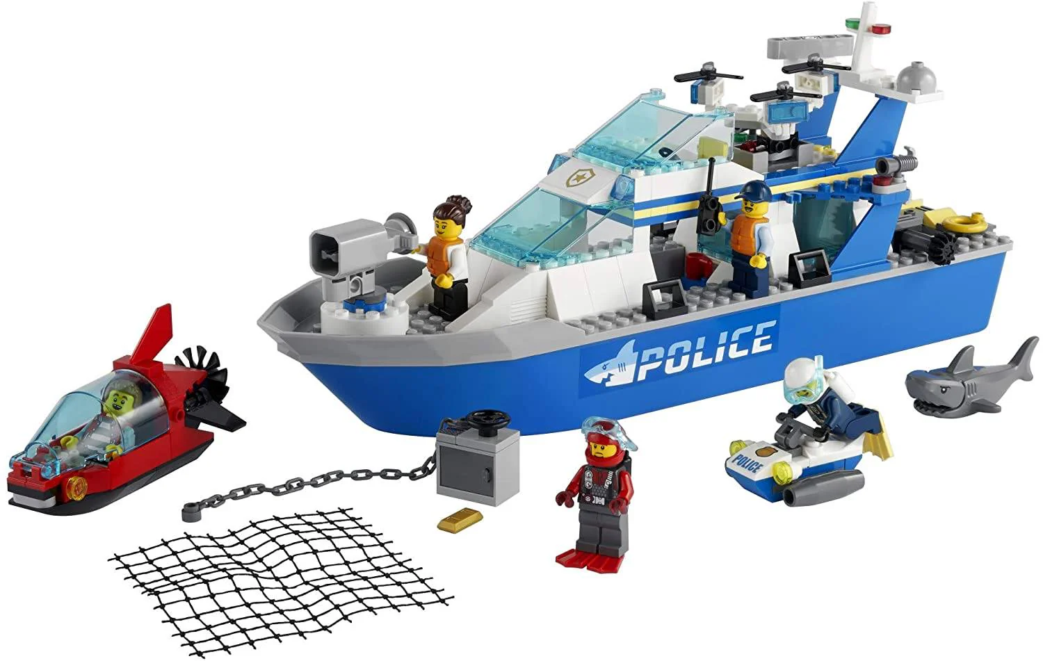 60277 Police Patrol Boat - Image 3