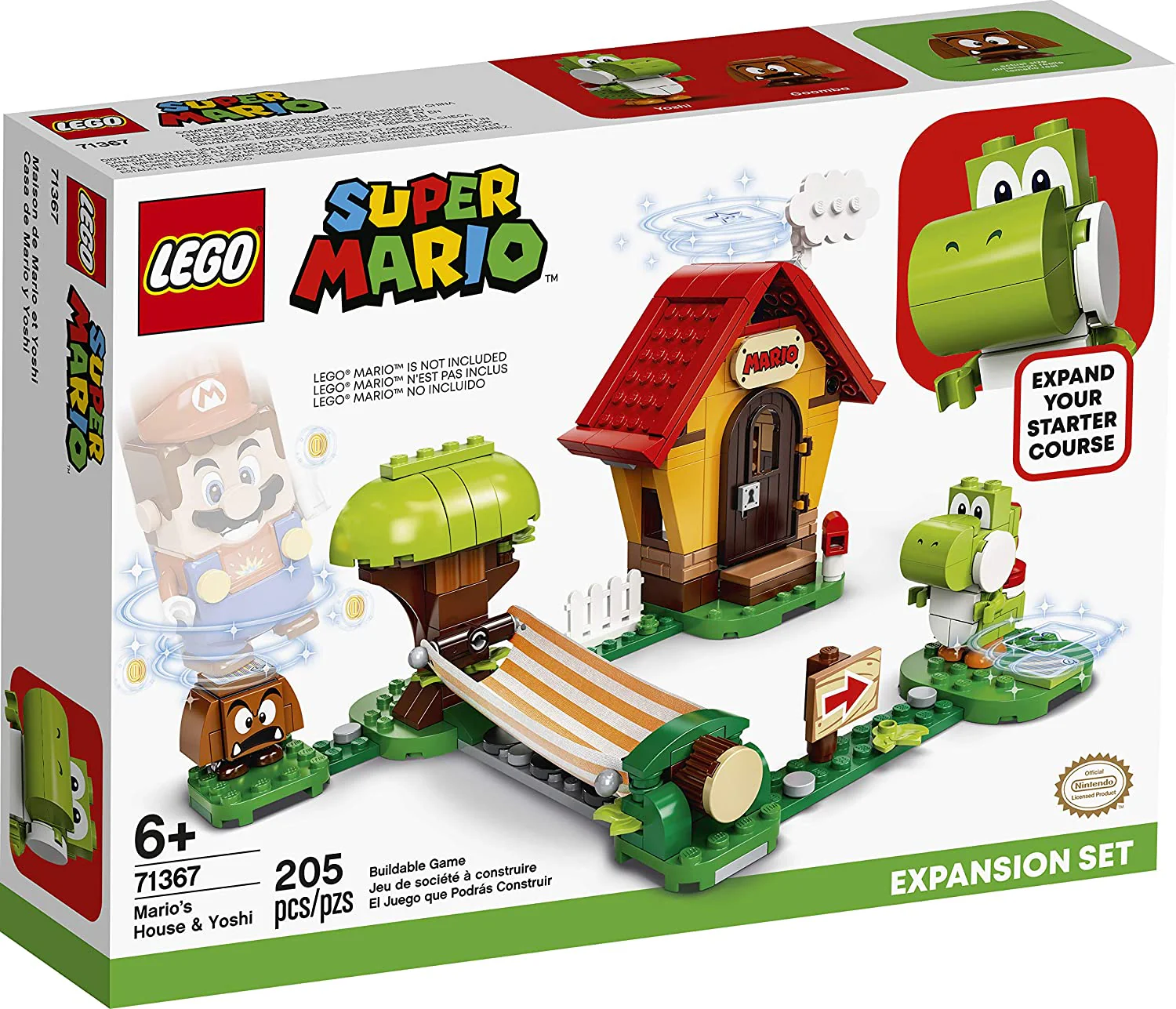 71367 Mario's House & Yoshi Expansion Set - Image 2