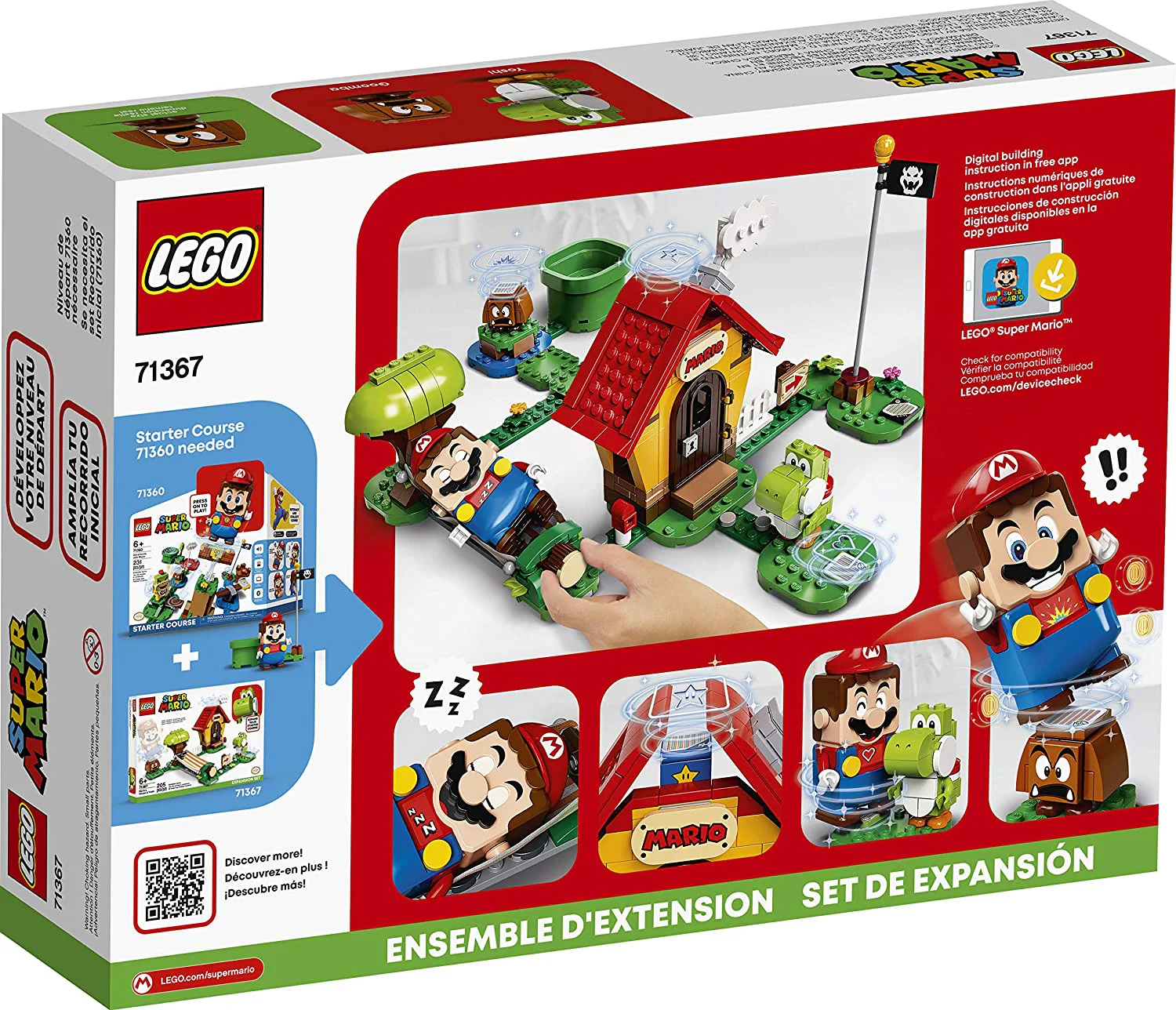 71367 Mario's House & Yoshi Expansion Set - Image 4