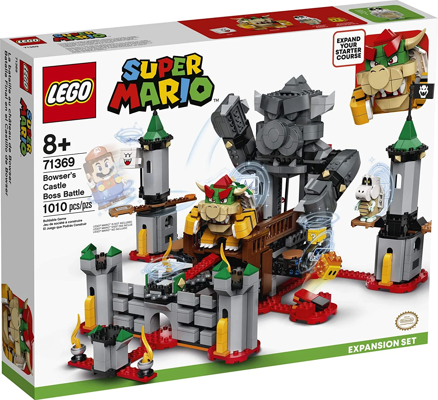 71369 Bowser's Castle Boss Battle Expansion Set - Image 2